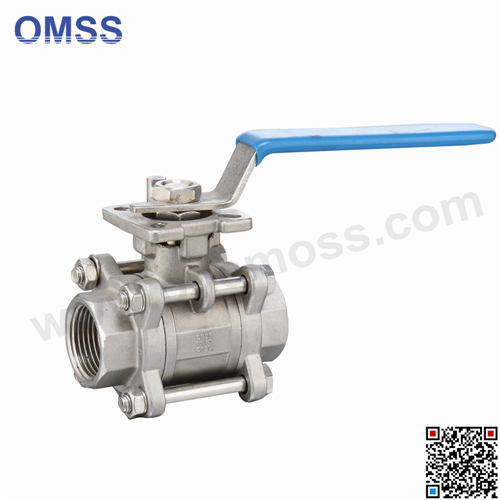 3pc Stainless Steel Ball valves Thread End