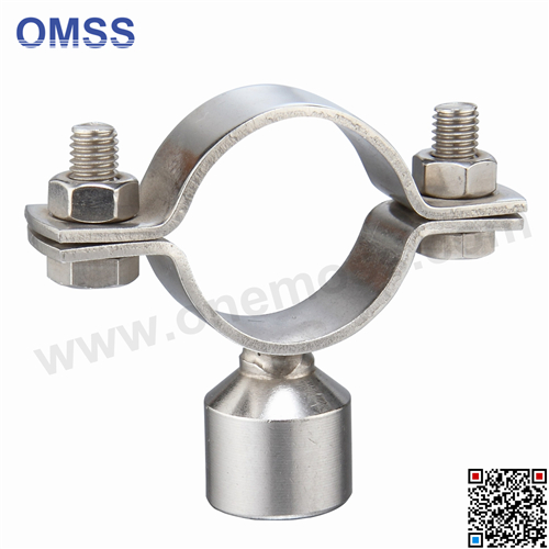 Sanitary Pipe Clip Double Bolt